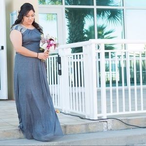 Beaded Sleeve long grown